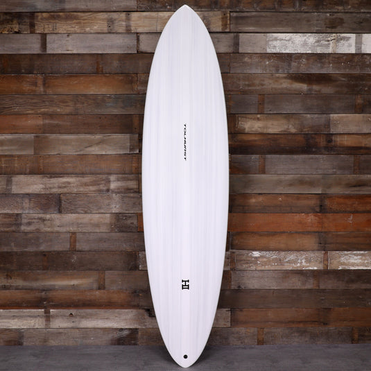 Harley Ingleby Series Mid 6 Thunderbolt Red 7'0 x 20 ½ x 2 ⅝ Surfboard - Candy White