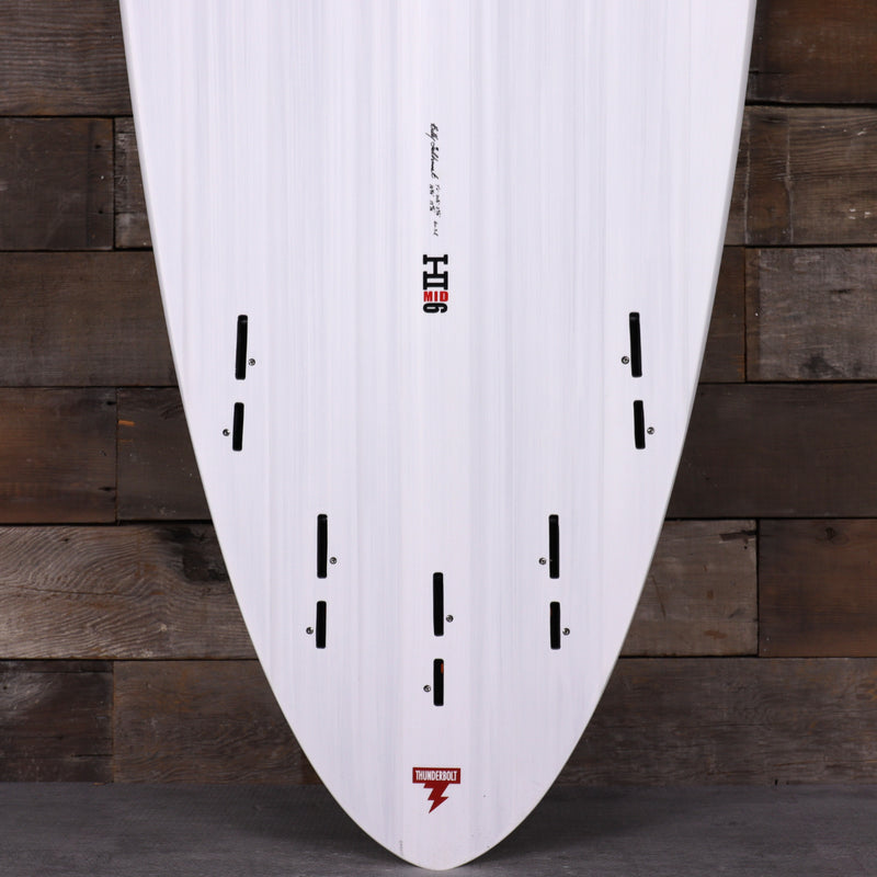 Load image into Gallery viewer, Harley Ingleby Series Mid 6 Thunderbolt Red 7&#39;0 x 20 ½ x 2 ⅝ Surfboard - Candy White
