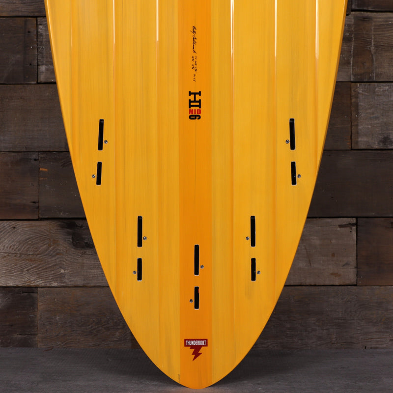 Load image into Gallery viewer, Harley Ingleby Series Mid 6 Thunderbolt Red 7&#39;0 x 20 ½ x 2 ⅝ Surfboard - Orange • DAMAGED
