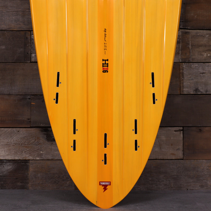 Load image into Gallery viewer, Harley Ingleby Series Mid 6 Thunderbolt Red 7&#39;10 x 21 ¼ x 2 ¾ Surfboard - Orange
