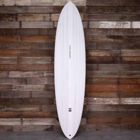 Harley Ingleby Series Mid 6 Thunderbolt Red 7'6 x 21 x 2 ¾ Surfboard - Candy White