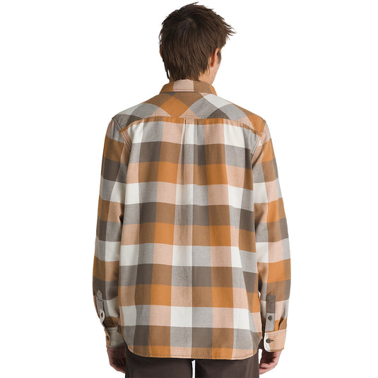 Vans Box Long Sleeve Button-Up Classic Flannel Shirt