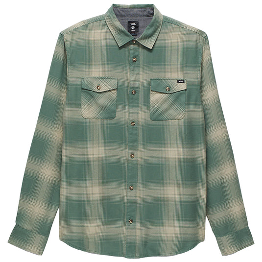 Vans Monterey III Long Sleeve Button-Up Flannel Shirt