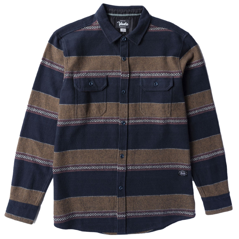 Load image into Gallery viewer, Vissla Creators Innovators Eco Long Sleeve Button-Up Flannel Shirt
