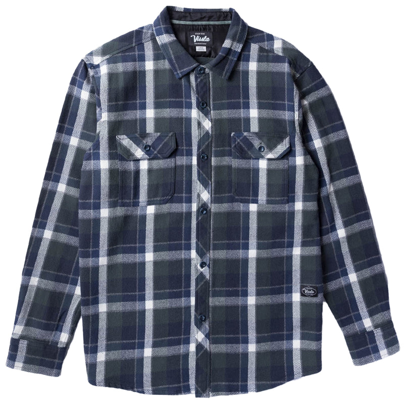 Load image into Gallery viewer, Vissla Creators Innovators Eco Long Sleeve Button-Up Flannel Shirt
