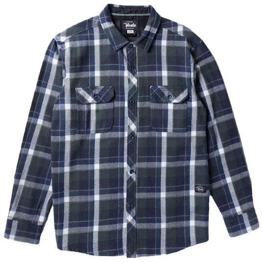 Vissla Creators Innovators Eco Long Sleeve Button-Up Flannel Shirt