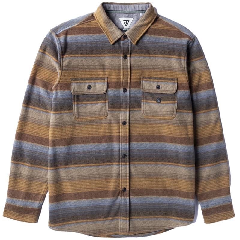 Load image into Gallery viewer, Vissla Eco-Zy Polar Long Sleeve Button-Up Flannel Shirt
