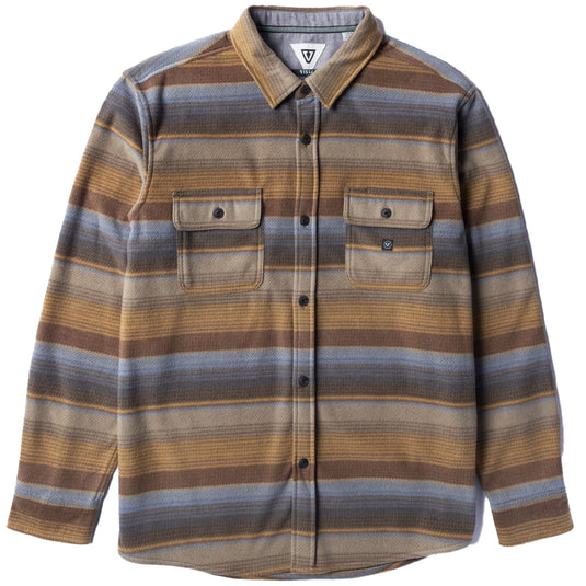 Vissla Eco-Zy Polar Long Sleeve Button-Up Flannel Shirt