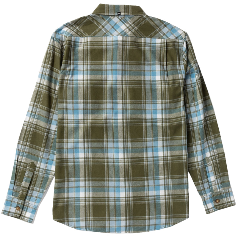 Load image into Gallery viewer, Vissla Central Coast Eco Long Sleeve Button-Up Flannel Shirt
