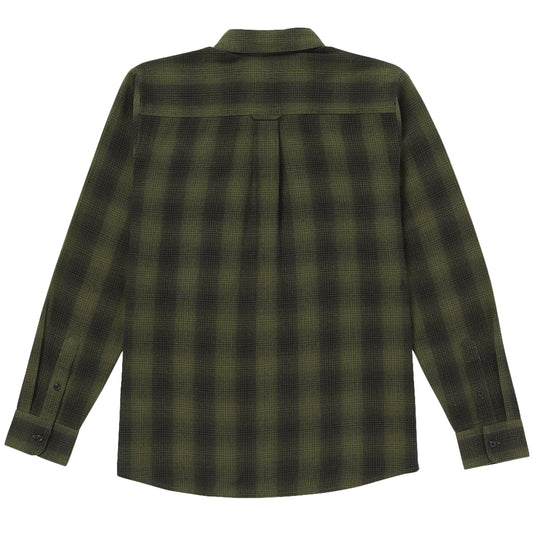 Volcom Shadowstone Long Sleeve Button-Up Flannel Shirt