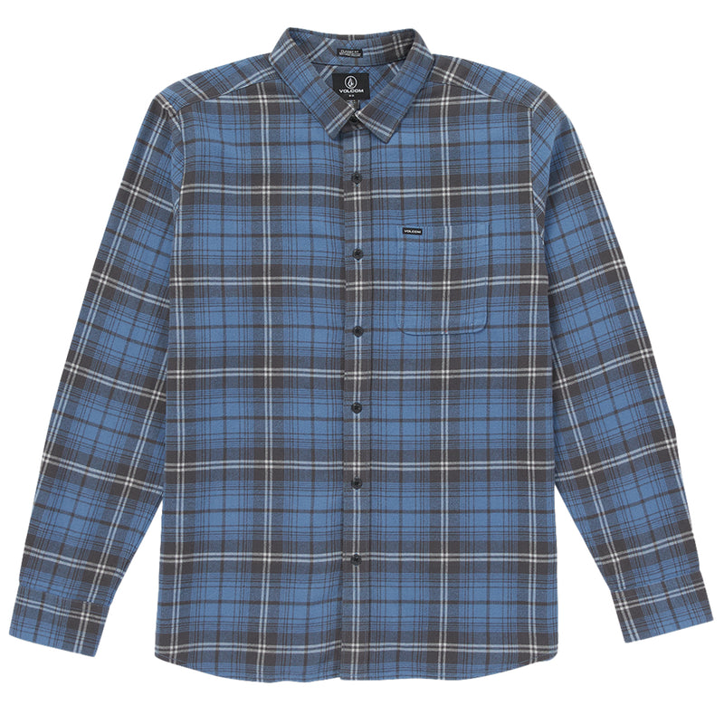 Volcom Caden Plaid Long Sleeve Button-Up Flannel Shirt – Cleanline Surf