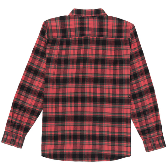 Volcom Caden Plaid Long Sleeve Button-Up Flannel Shirt