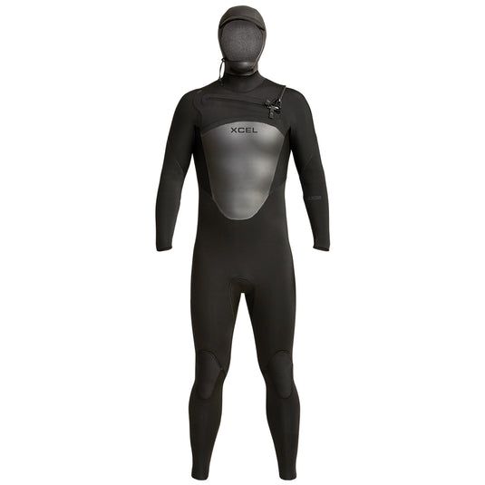 Xcel Axis 5/4 Hooded Chest Zip Wetsuit