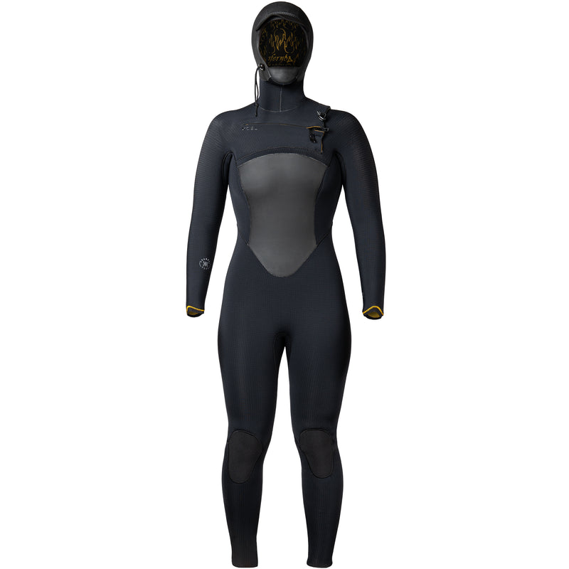 Load image into Gallery viewer, Xcel Women&#39;s Drylock 6/5 Hooded Chest Zip Wetsuit
