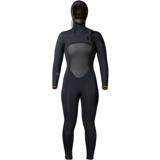 Xcel Women's Drylock 6/5 Hooded Chest Zip Wetsuit