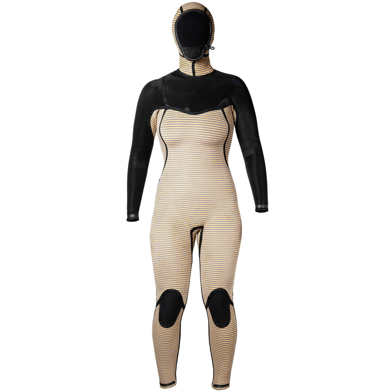 Load image into Gallery viewer, Xcel Women&#39;s Comp+ 5/4 Hooded Chest Zip Wetsuit
