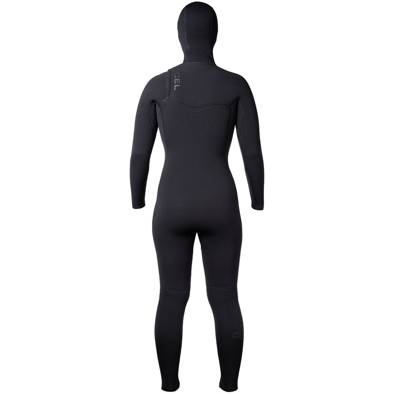 Load image into Gallery viewer, Xcel Women&#39;s Comp+ 5/4 Hooded Chest Zip Wetsuit
