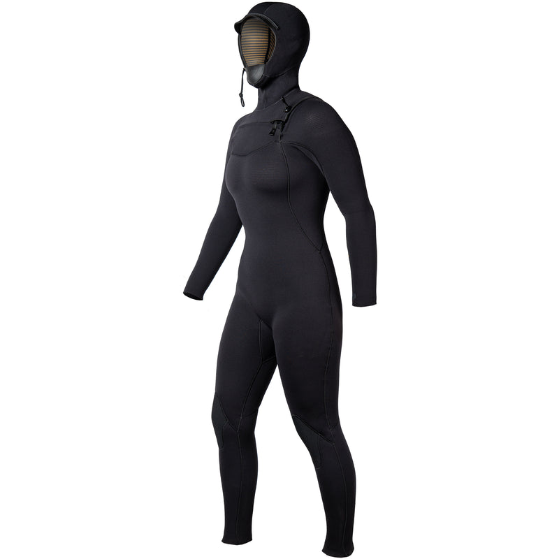 Load image into Gallery viewer, Xcel Women&#39;s Comp+ 5/4 Hooded Chest Zip Wetsuit
