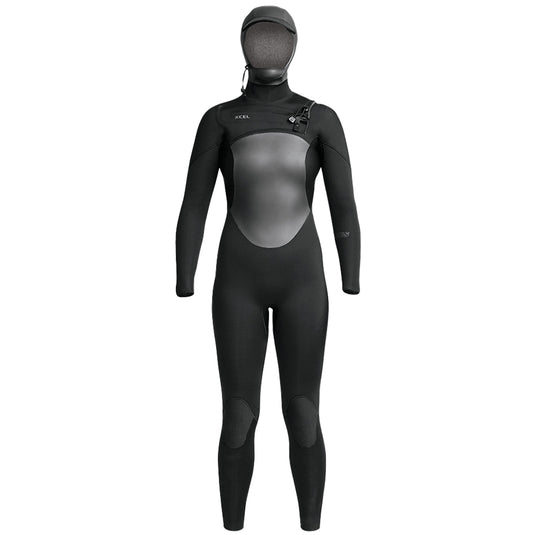 Xcel Women's Axis 5/4 Hooded Chest Zip Wetsuit