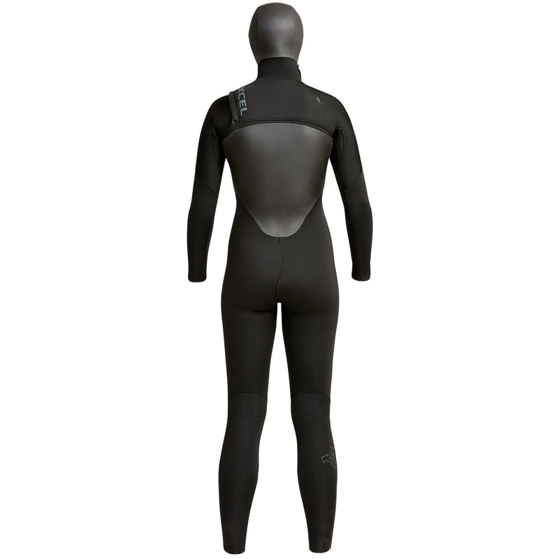 Load image into Gallery viewer, Xcel Women&#39;s Axis 5/4 Hooded Chest Zip Wetsuit
