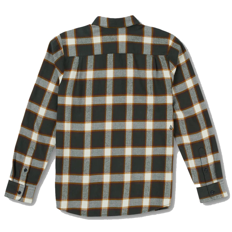 Load image into Gallery viewer, Volcom Caden Plaid Long Sleeve Button Down Flannel
