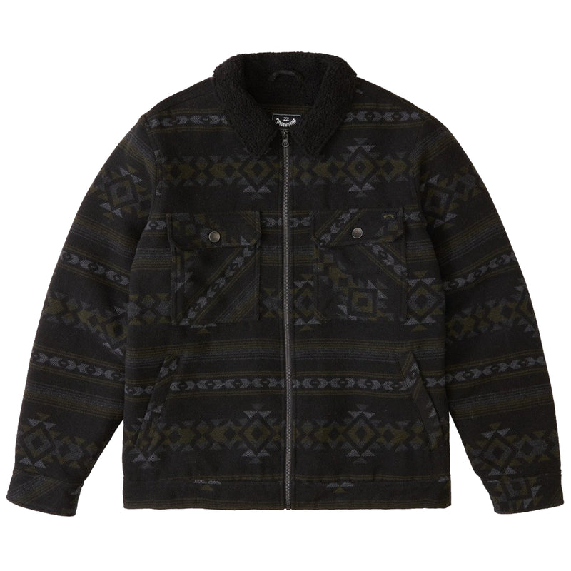 Load image into Gallery viewer, Billabong Barlow Sherpa Trucker Zip Jacket
