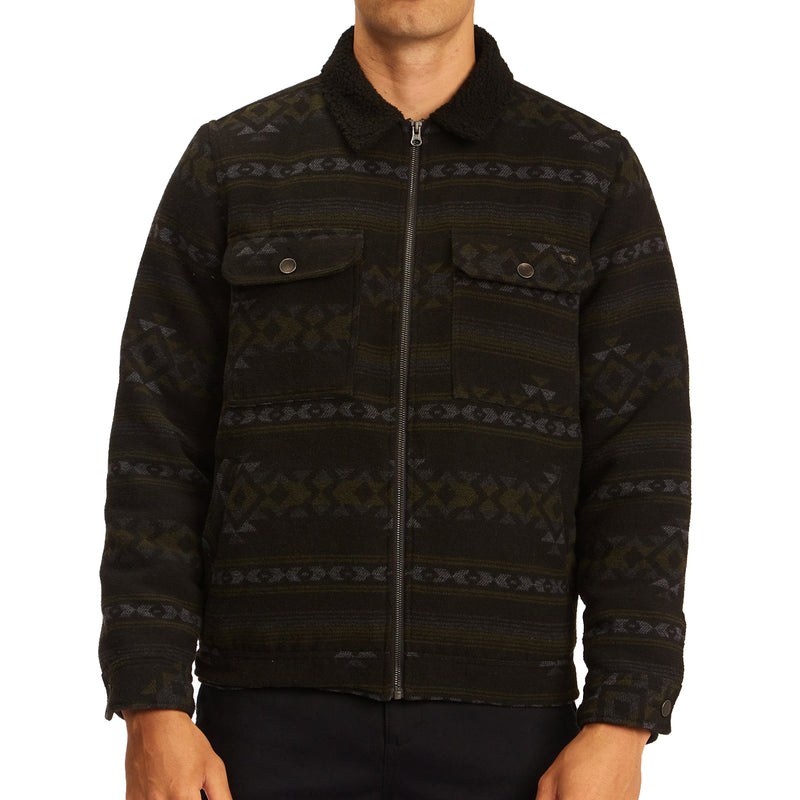 Load image into Gallery viewer, Billabong Barlow Sherpa Trucker Zip Jacket
