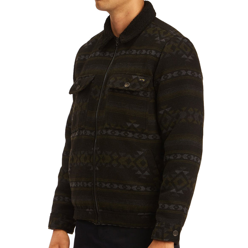 Load image into Gallery viewer, Billabong Barlow Sherpa Trucker Zip Jacket
