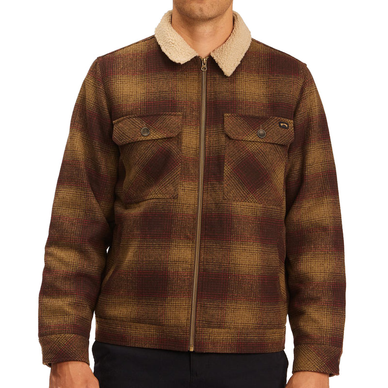 Load image into Gallery viewer, Billabong Barlow Sherpa Trucker Zip Jacket
