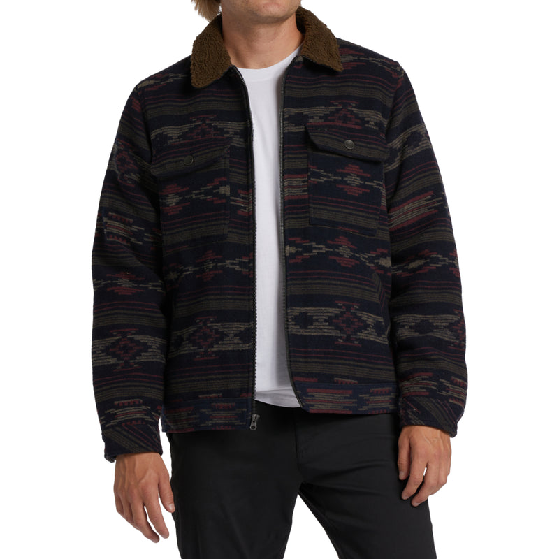 Load image into Gallery viewer, Billabong Barlow Sherpa Zip-Up Jacket
