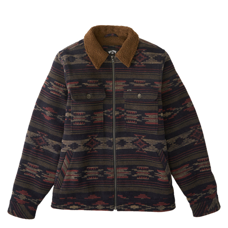 Load image into Gallery viewer, Billabong Barlow Sherpa Zip-Up Jacket
