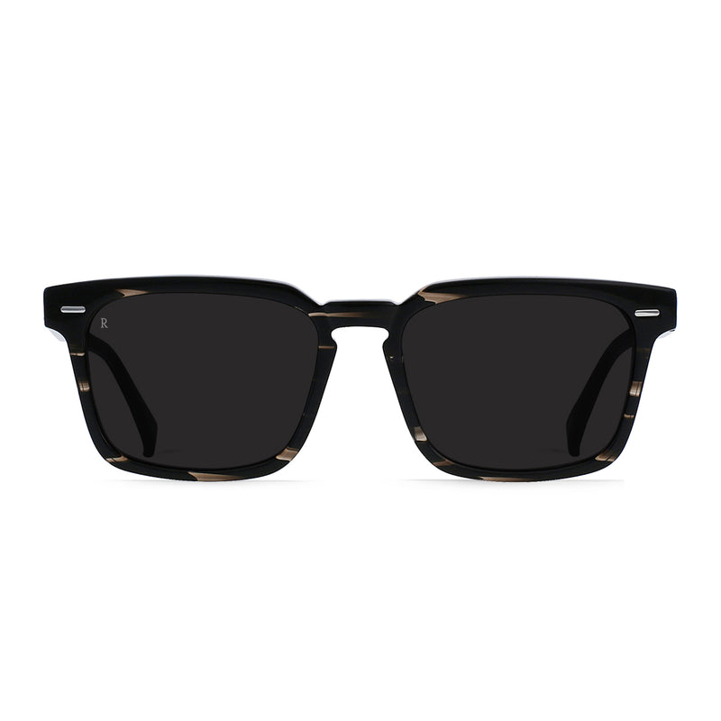 Load image into Gallery viewer, RAEN Adin Sunglasses - Licorice/Dark Smoke
