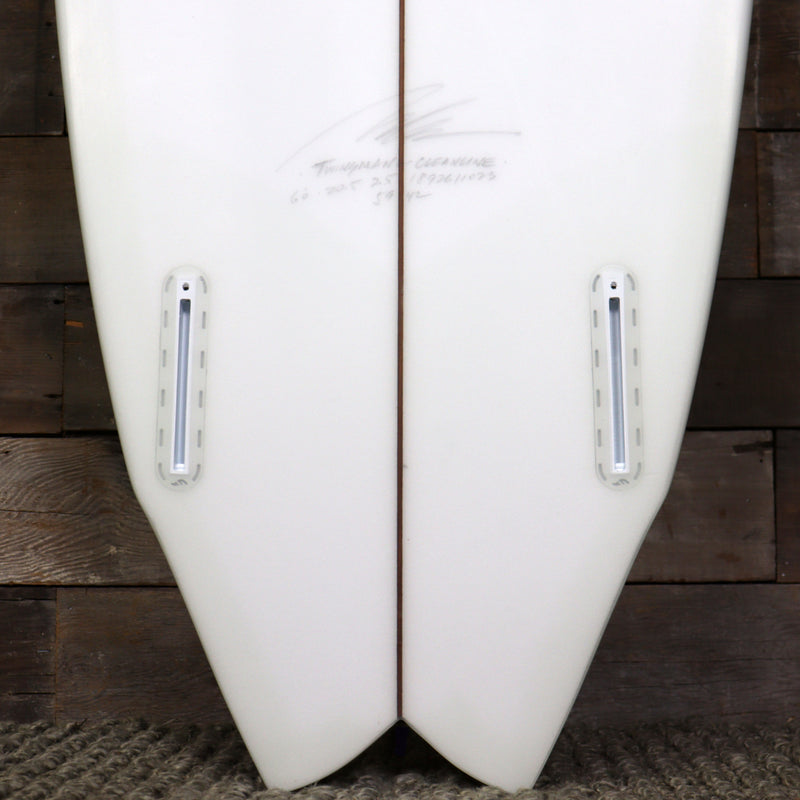 Load image into Gallery viewer, Album Surf Twinsman 6&#39;0 x 20 ½ x 2 ½ Surfboard - Clear
