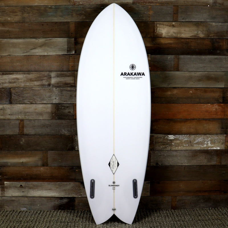 Load image into Gallery viewer, Arakawa Slingshot 5&#39;6 x 21 ⅜ x 2 ½ Surfboard
