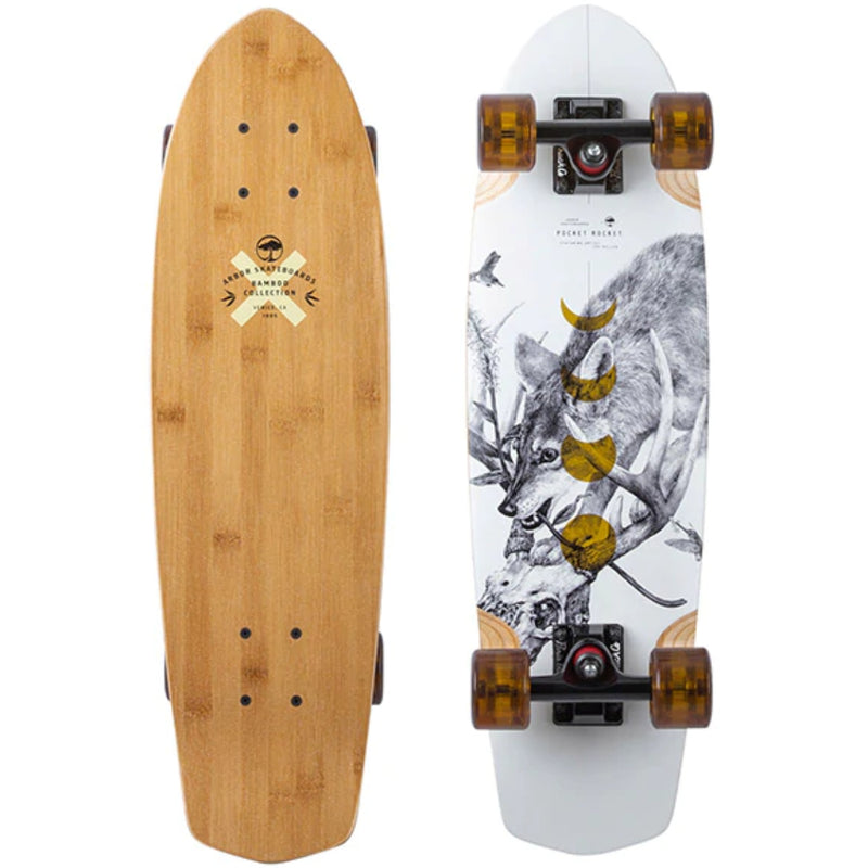 Load image into Gallery viewer, Arbor Bamboo Pocket Rocket 27&quot; Skateboard Complete
