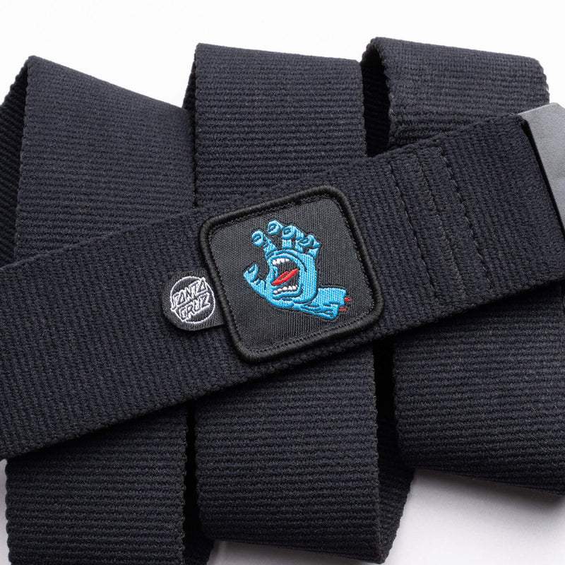 Load image into Gallery viewer, Arcade The Rambler × Santa Cruz Screaming Hand Belt - Black/Teal
