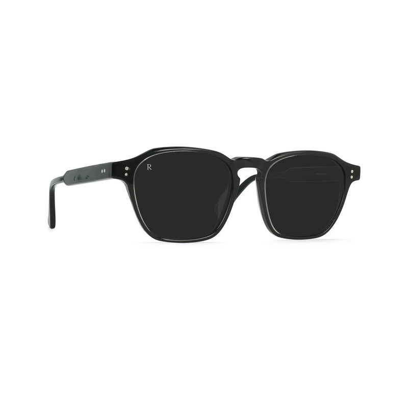 Load image into Gallery viewer, RAEN Aren Sunglasses - Crystal Black/Dark Smoke
