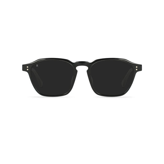 RAEN Aren Sunglasses - Crystal Black/Dark Smoke