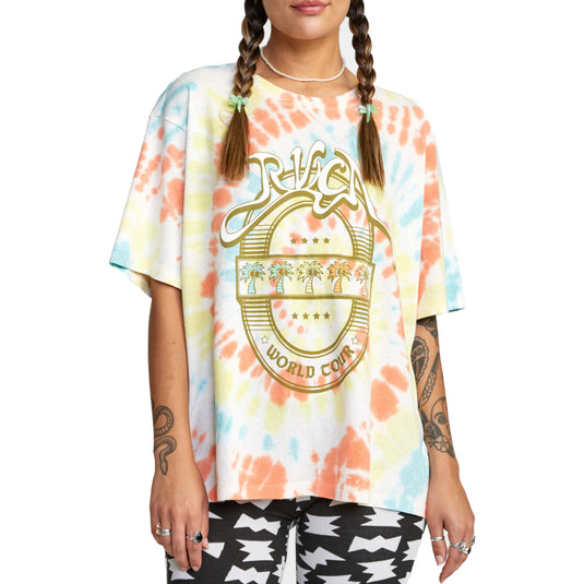 RVCA Women's World Tour Oversized T-Shirt