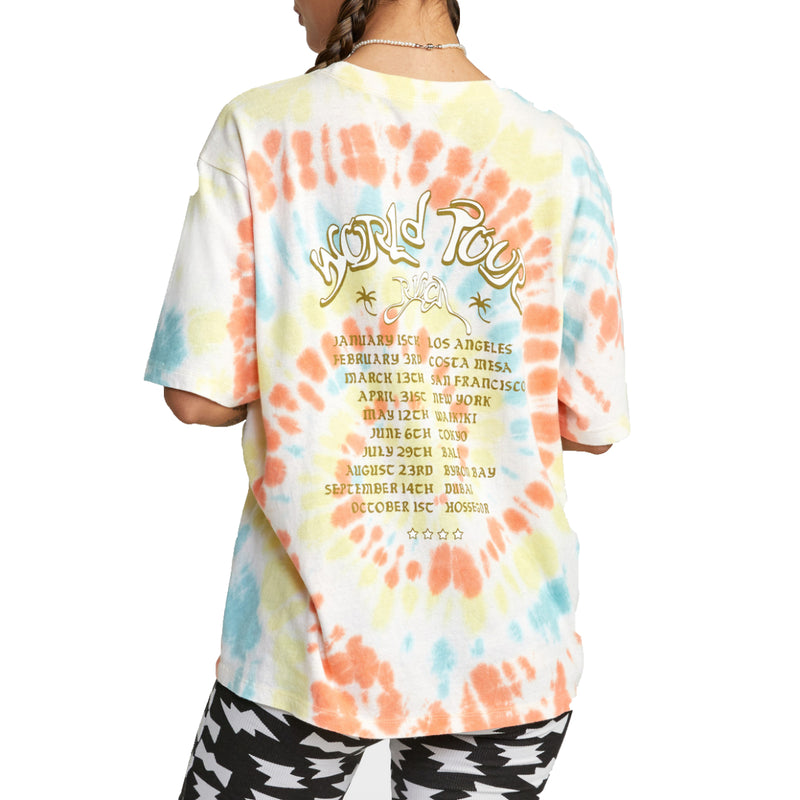 Load image into Gallery viewer, RVCA Women&#39;s World Tour Oversized T-Shirt
