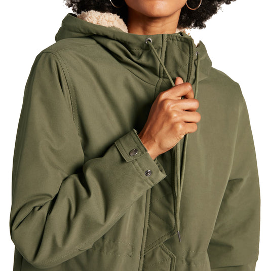 Volcom Women's Less Is More 5k Parka Zip Jacket