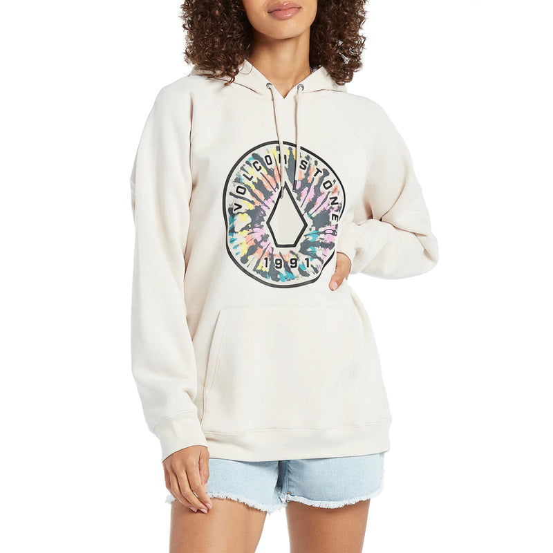 Load image into Gallery viewer, Volcom Women&#39;s Truly Stoked Boyfriend Pullover Hoodie
