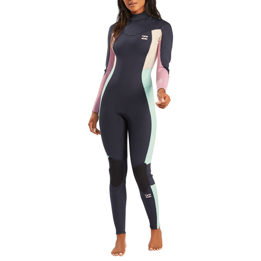 Billabong Women's Synergy 3/2 Back Zip Wetsuit 2020