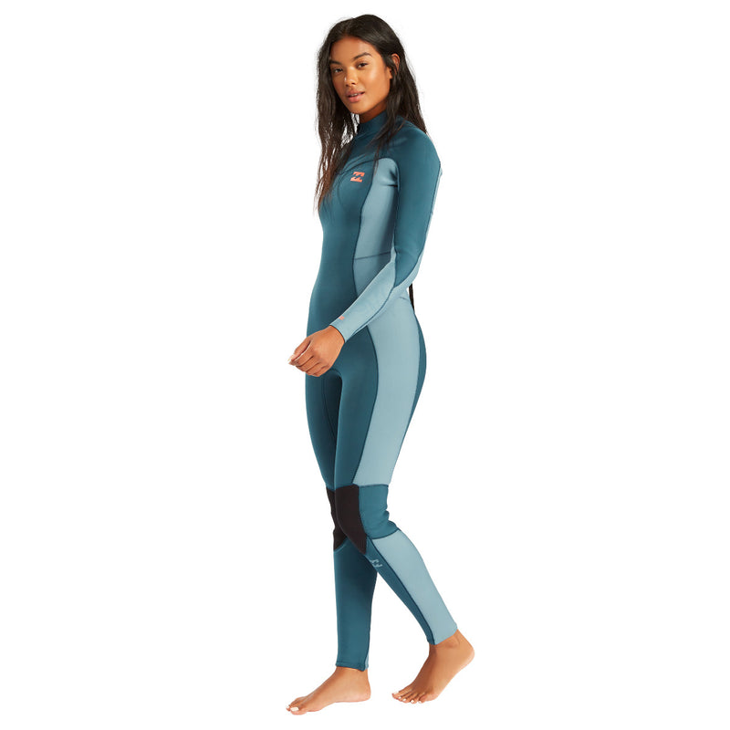 Load image into Gallery viewer, Billabong Women&#39;s Synergy 3/2 FL Back Zip Wetsuit
