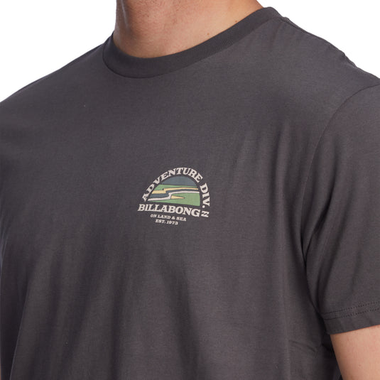 Camiseta Billabong Online - A/Div Sun Up Corta Sleeve T-Shirt Hombre Kaki