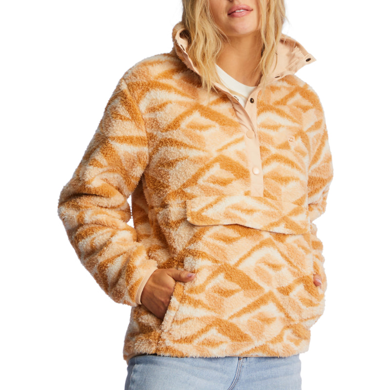 Load image into Gallery viewer, Billabong Women&#39;s A/Div Switchback Mock Neck Pullover Sweatshirt
