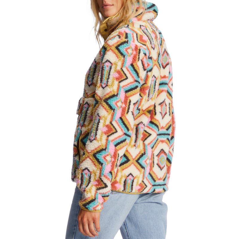 Load image into Gallery viewer, Billabong Women&#39;s A/Div Switchback Mock Neck Pullover Sweatshirt
