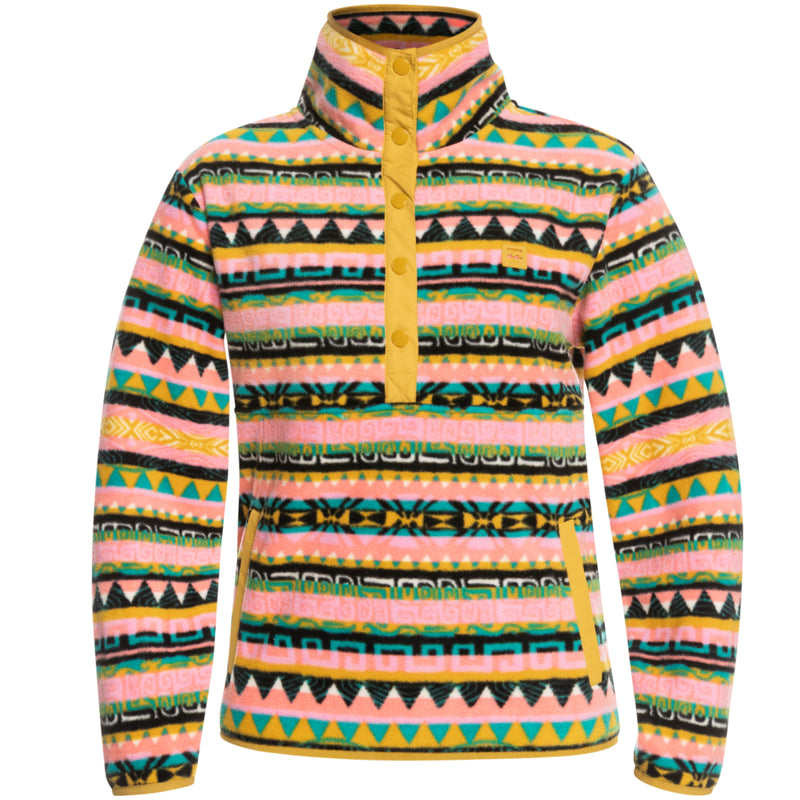 Load image into Gallery viewer, Billabong Women&#39;s Switchback Lite Mock Neck Fleece Pullover Jacket
