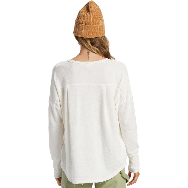 Load image into Gallery viewer, Billabong Women&#39;s New Anyday Henley Long Sleeve Top
