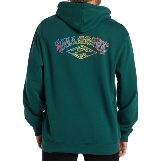 Billabong best sale green hoodie